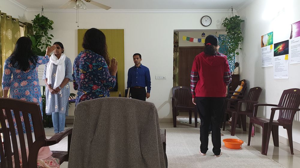 Pranic Healing workshop group, Bengaluru