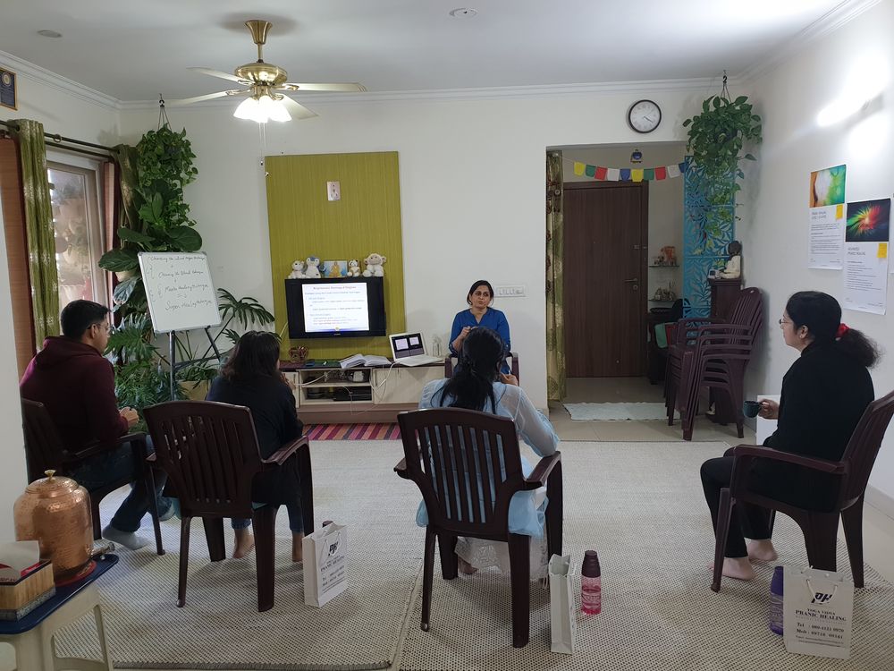 Pranic Healing workshop group